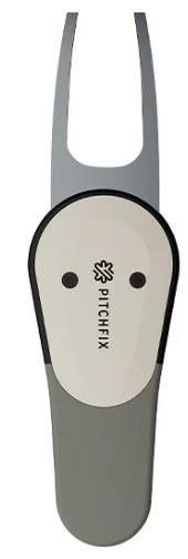 Pitchfix Icon marcador de divots, gun metal
