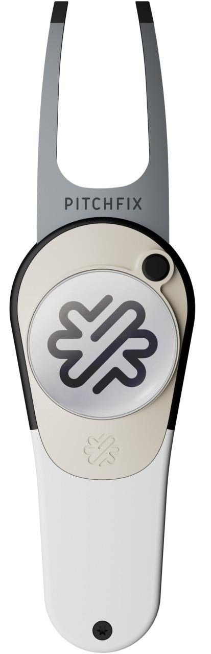 Pitchfix Icon marcador de divots, blanco