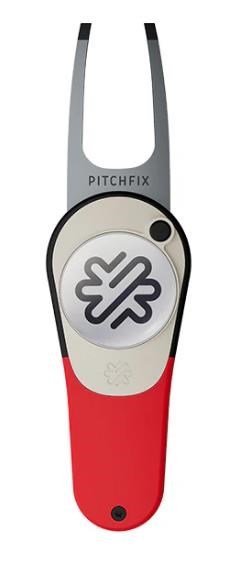 Pitchfix Icon marcador de pitchfix, rojo