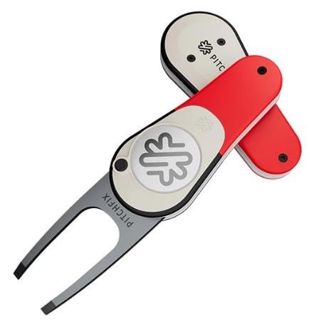 Pitchfix Icon marcador de pitchfix, rojo