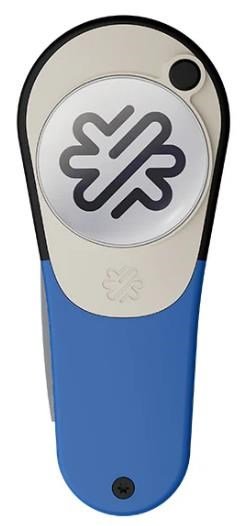 Pitchfix Icon marcador de pitchfix azul