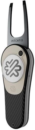 Pitchfix Icon marcador de divots, carbon