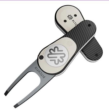 Pitchfix Icon marcador de divots, carbon