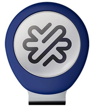 Pitchfix Hatclip marcador de divot, azul oscuro