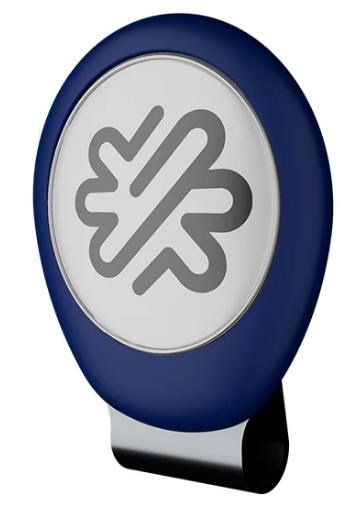 Pitchfix Hatclip marcador de divot, azul oscuro