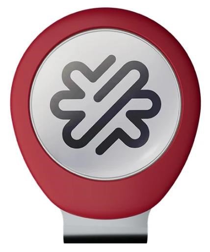 Pitchfix Hatclip marcador de sombrero, rojo