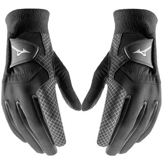 Mizuno Thermagrip guantes de golf para mujer, negro
