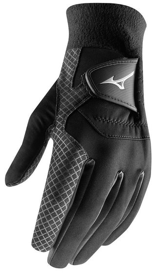 Mizuno Thermagrip guantes de golf para mujer, negro