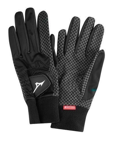 Mizuno Thermagrip guantes de golf para mujer, negro