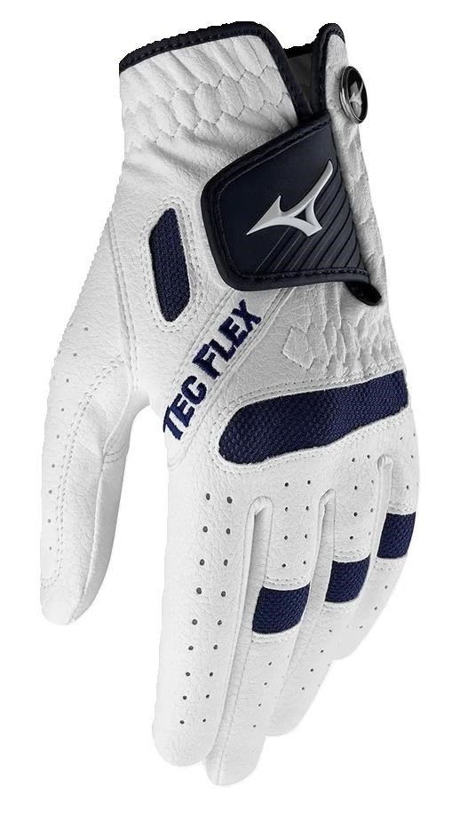 Mizuno TecFlex guante de golf para mujer, blanco