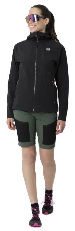 2117 of Sweden TILLAS chaqueta cortavientos de mujer, negra