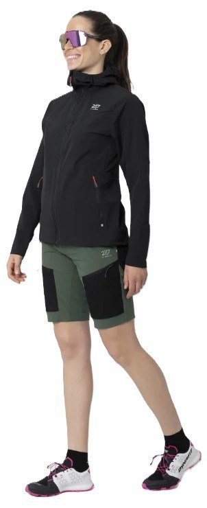 2117 of Sweden TILLAS chaqueta cortavientos de mujer, negra