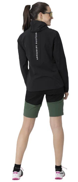 2117 of Sweden TILLAS chaqueta cortavientos de mujer, negra