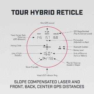 Bushnell Tour Hybrid telémetro láser (Slope)