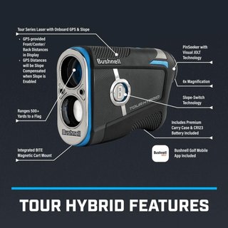 Bushnell Tour Hybrid telémetro láser (Slope)
