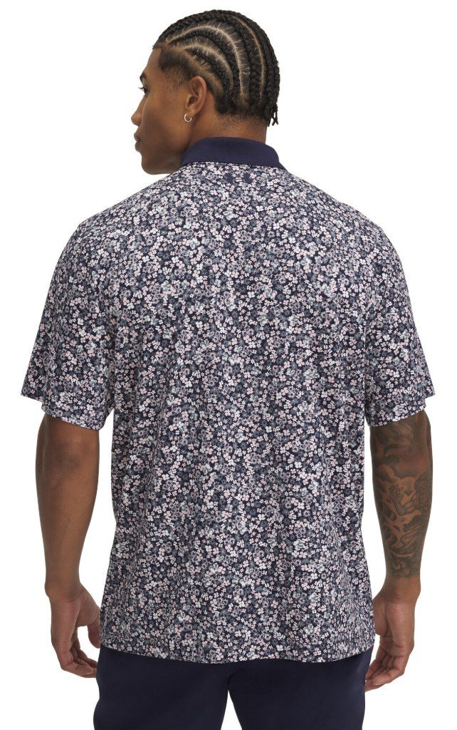 Under Armour Matchplay Printed polo de hombre, azul/floral