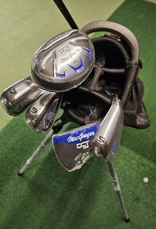 MacGregor DCT3000 set de golf medio de hombre, grafito, +1"