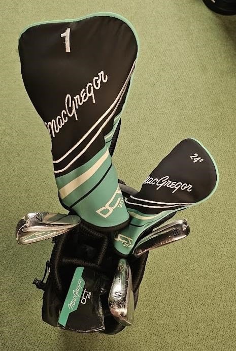 MacGregor DCT3000 set de golf de mujer, grafito, cart bag