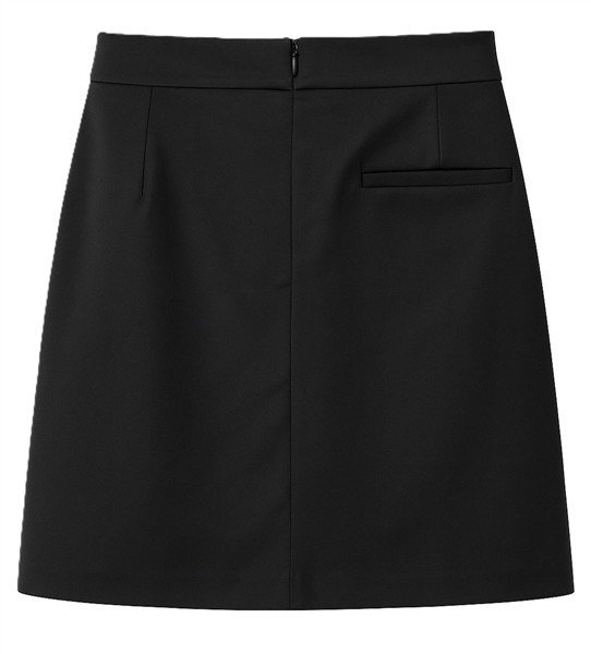 Fashion Sport Wear VENDY falda-pantalón larga de mujer, negra