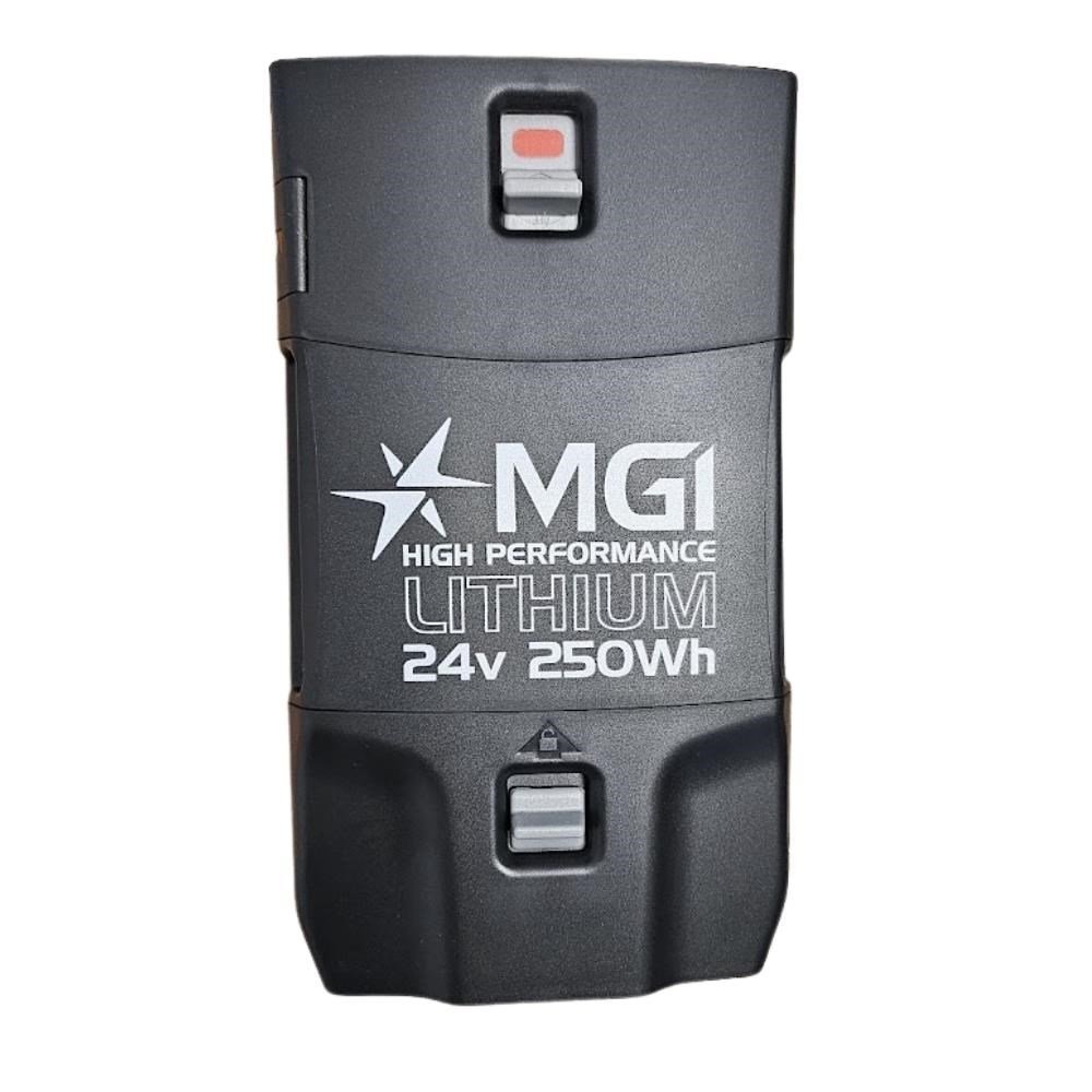 MGI Ai Battery - Litio 24V 250Wh (18 hoyos) accesorio para carrito, negro