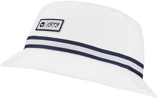 TaylorMade Vintage Twill Bucket sombrero, blanco