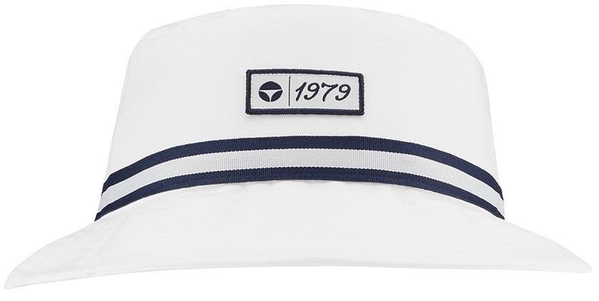 TaylorMade Vintage Twill Bucket sombrero, blanco