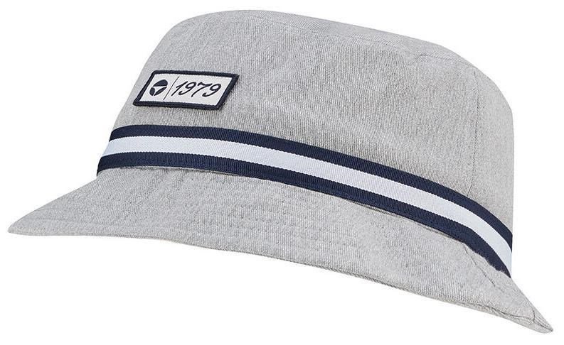TaylorMade Vintage Twill Bucket sombrero, gris