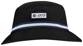 TaylorMade Vintage Twill Bucket sombrero, negro