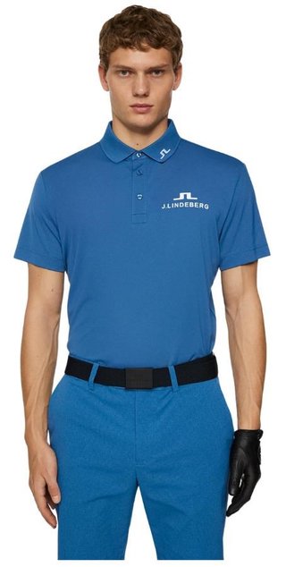 J.Lindeberg KV Tour Golf polo de hombre, azul oscuro