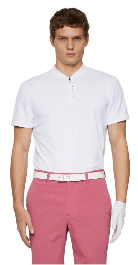 J.Lindeberg Anton polo de hombre, blanco