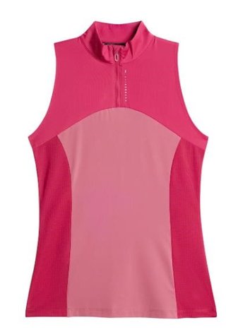 J.Lindeberg Tiana Sleeveless top de mujer sin mangas, rose wine