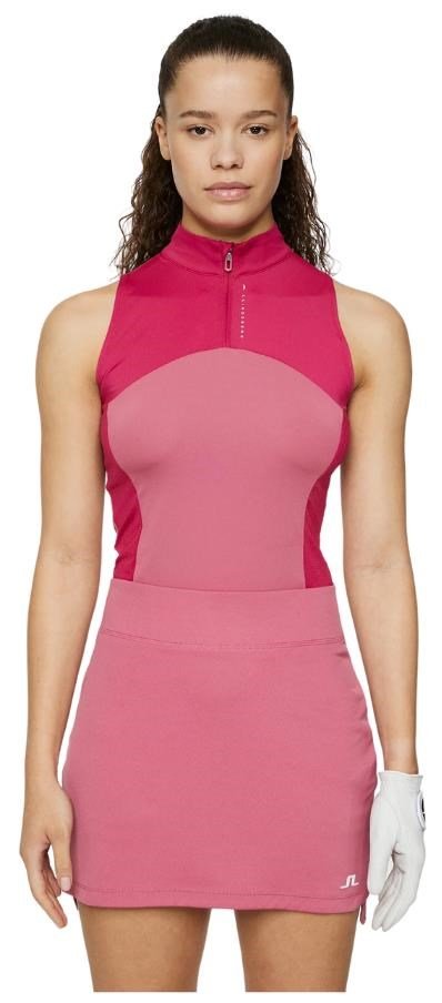 J.Lindeberg Tiana Sleeveless top de mujer sin mangas, rose wine