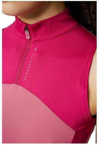 J.Lindeberg Tiana Sleeveless top de mujer sin mangas, rose wine