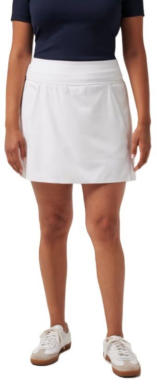 Travis Mathew Game Set Match Long skort de mujer, blanco