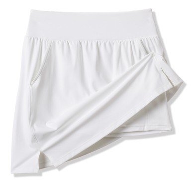 Travis Mathew Game Set Match Long skort de mujer, blanco