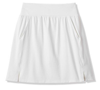 Travis Mathew Game Set Match Long skort de mujer, blanco