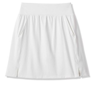 Travis Mathew Game Set Match Long skort de mujer, blanco