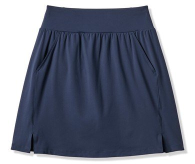 Travis Mathew Game Set Match falda pantalón larga de mujer, navy blazer