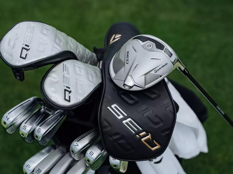 TaylorMade Qi35 Designer Series Silver driver para hombre