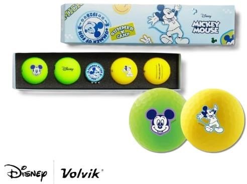 Volvik VIVID Lite DISNEY MICKEY Mouse 2.0 pelotas de golf, mix de colores