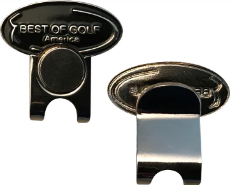 Best of Golf America Best of Golf America Hat Clip Markovátka, černá