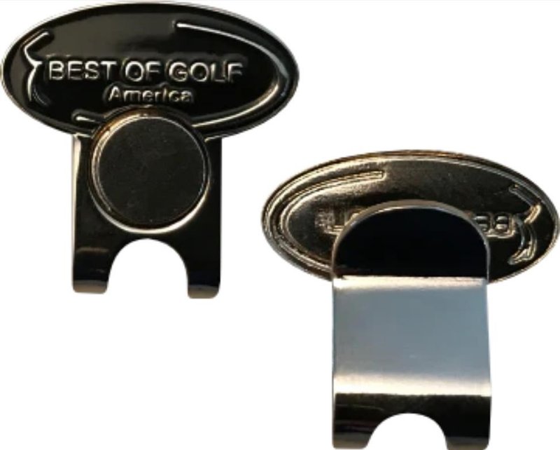 Best of Golf America Best of Golf America Hat Clip Markovátka, černá