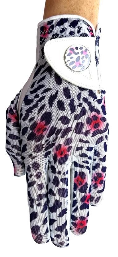 Best of Golf America Ladybird guante de golf para mujer, blanco/rosa