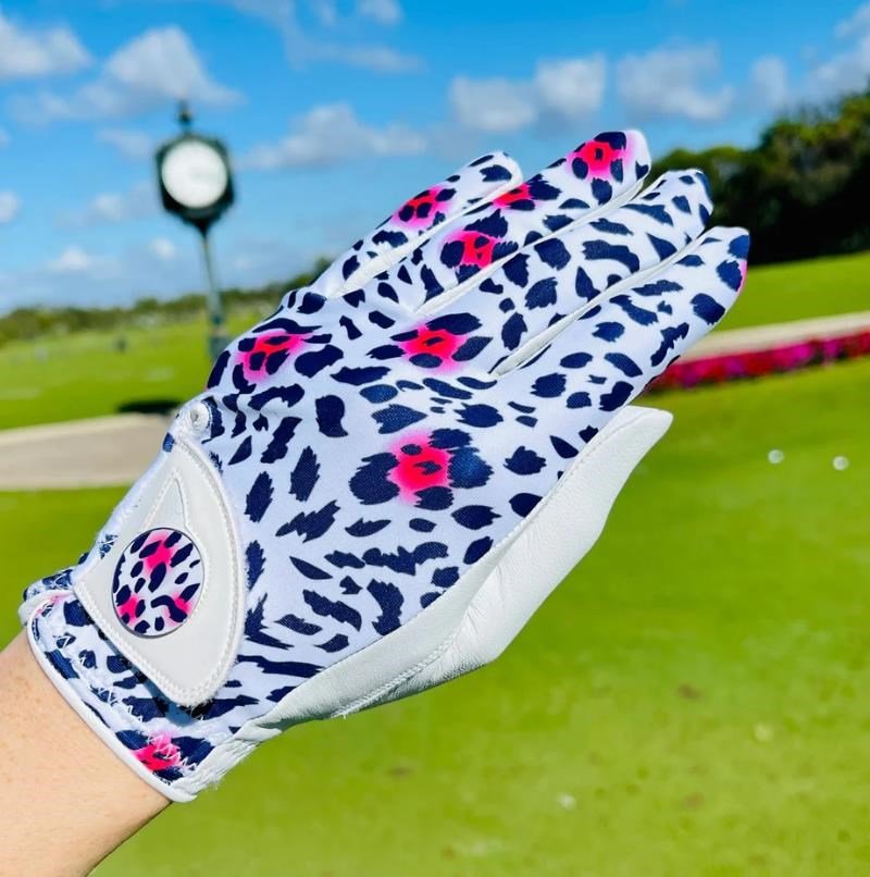 Best of Golf America Ladybird guante de golf para mujer, blanco/rosa