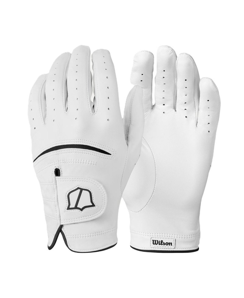 Wilson Staff Model guante de golf para hombre, blanco