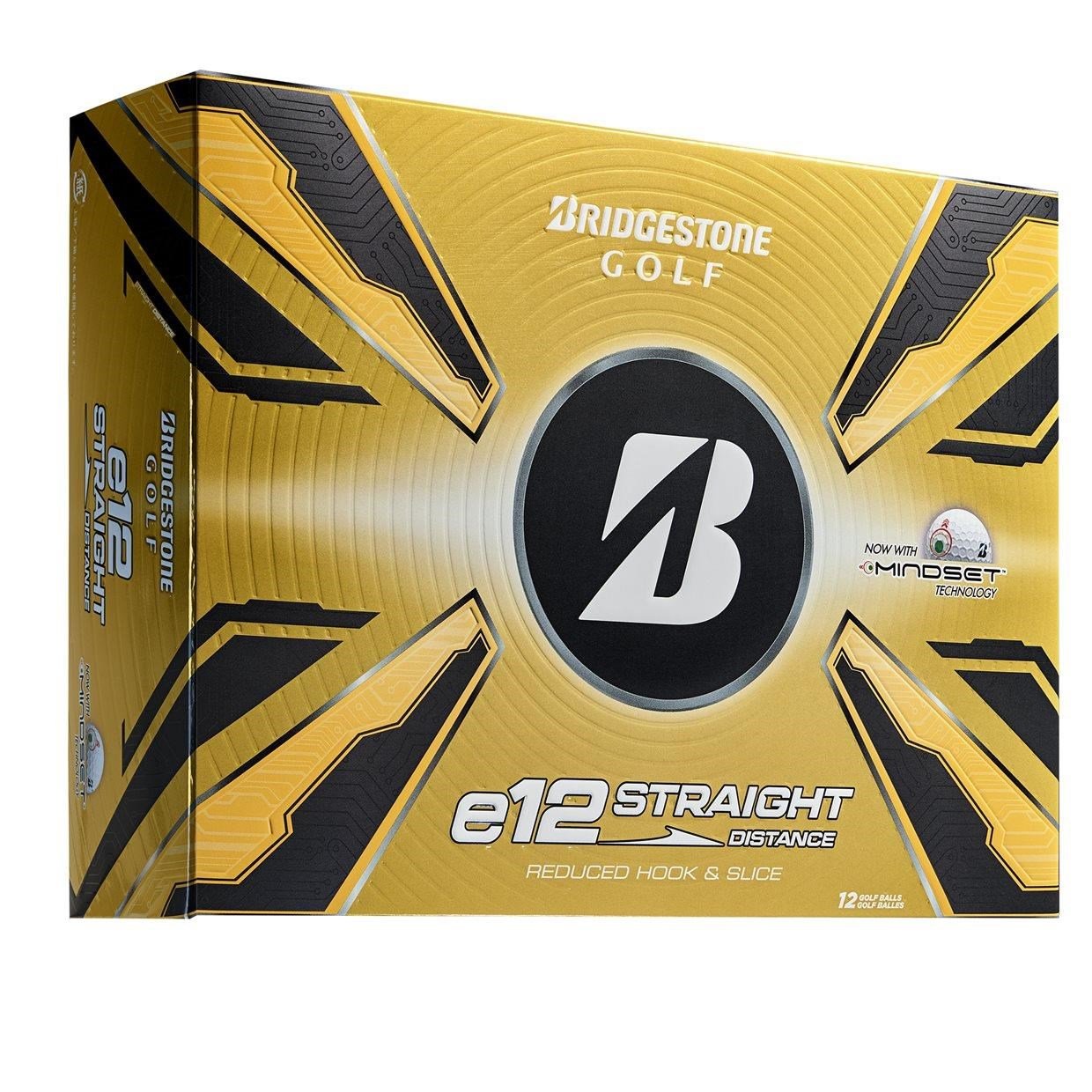 Bridgestone e12 Straight MindSet pelotas de golf