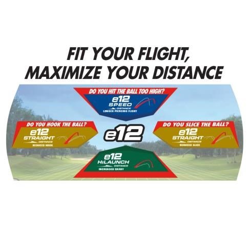 Bridgestone e12 Straight MindSet pelotas de golf