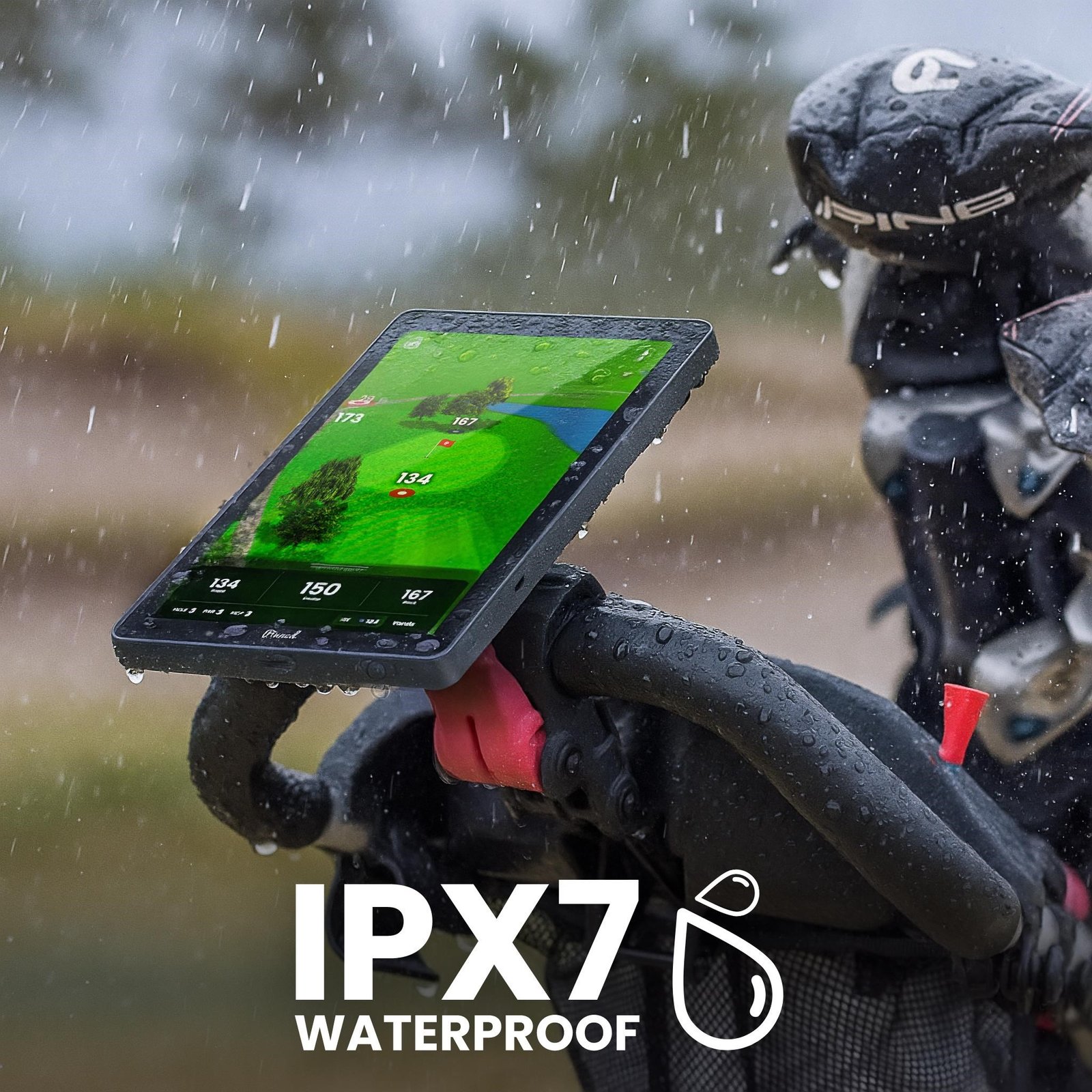 Pinned The Caddie GPS launch monitor