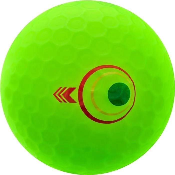 Bridgestone e12 Straight MindSet pelotas de golf, verde mate