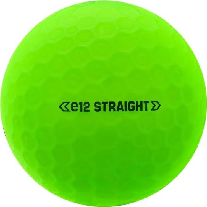 Bridgestone e12 Straight MindSet pelotas de golf, verde mate